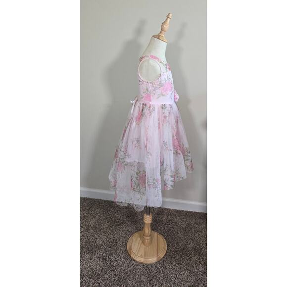 Lilt Floral Print Sleeveless Dress Size 5 - Picture 3 of 6